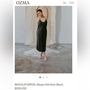 Ozma Bias Slip Dress